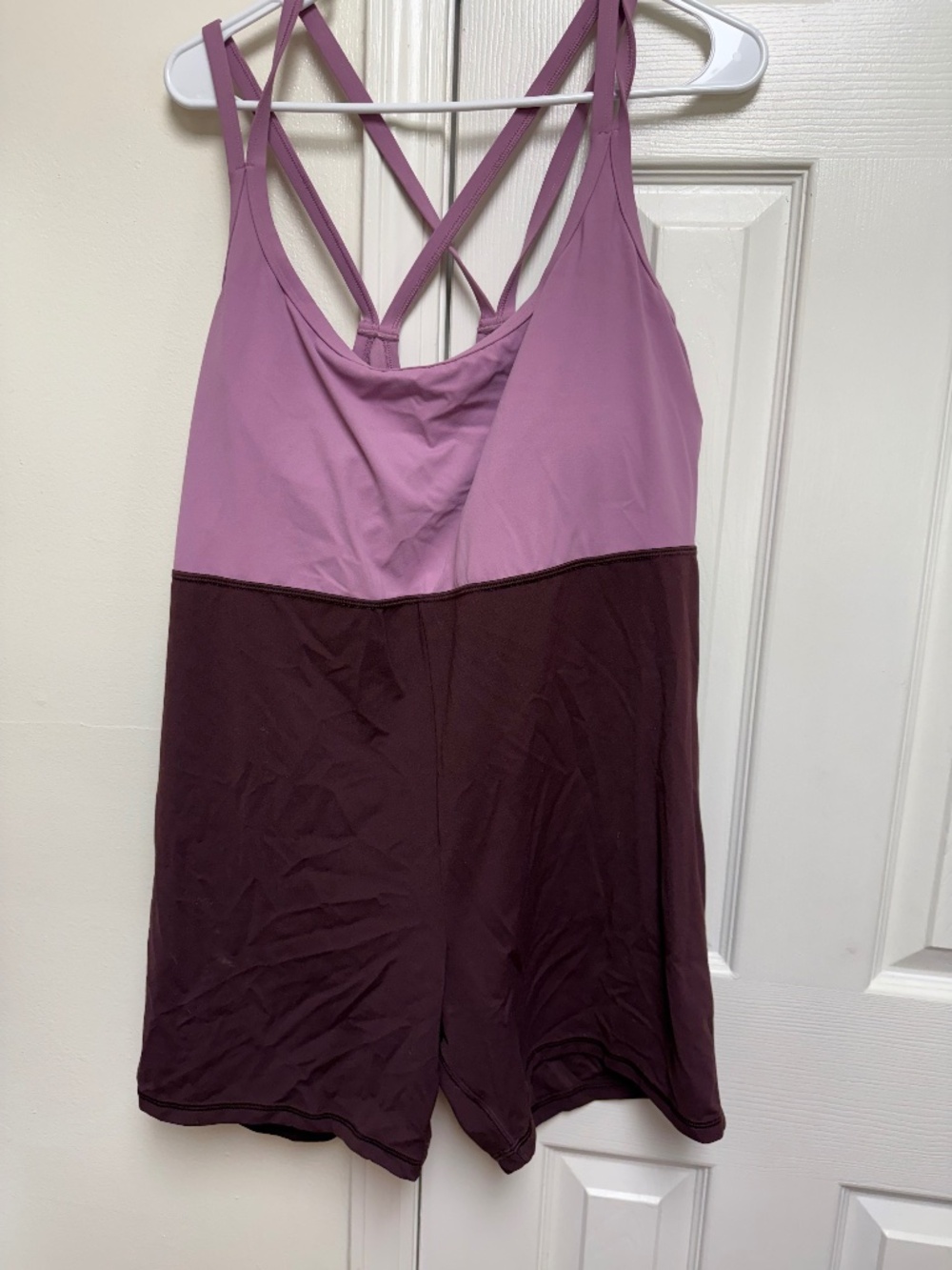Old Navy Two-Tone Activewear Romper